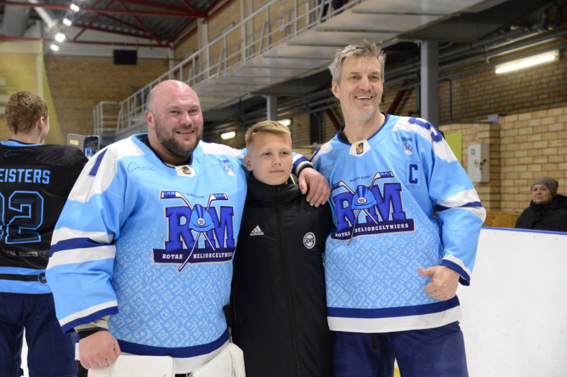 Tukumā notiks labdarības hokeja spēle starp Latvijas sporta slavenībām un "Rotas/Meliorceltnieks"