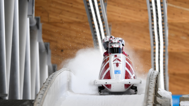 Bobslejists Dāvis Sriņģis Olimpiskajā debijā izcīna 5.vietu Bobslejists Dāvis Sriņģis Olimpiskajā debijā izcīna 5.vietu