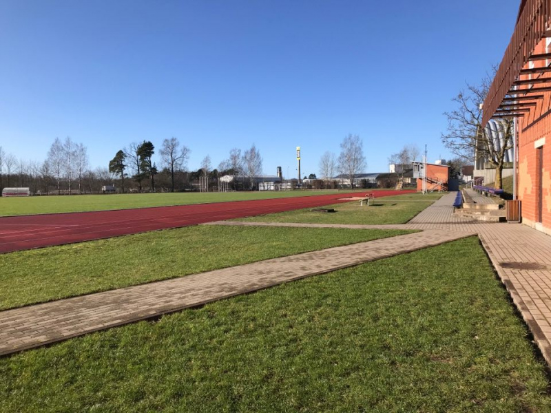 Tukuma sporta skolas stadionā būs jauna laistīšanas sistēma un jauna ģērbtuve Tukuma sporta skolas stadionā būs jauna laistīšanas sistēma un jauna ģērbtuve