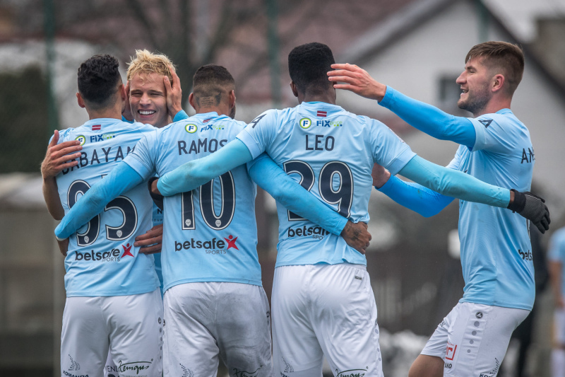 Blanka trenētā "Riga FC" jauno futbola Virslīgas sezonu sāk ar uzvaru pār FK "Ventspils"