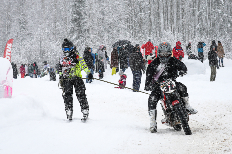 Uģis Andersons uzvar Latvijas skijoringa čempionāta 3. posmā