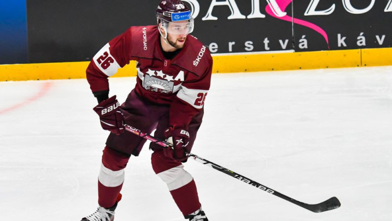 Uz pasaules čempionātu hokejā Latvijas izlases sastāvā dosies Tukuma hokeja sistēmā izaugušais Balinskis