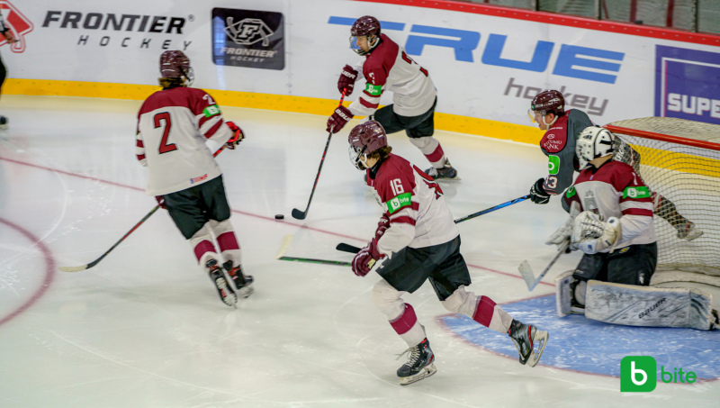 Latvijas U18 izlase pēdējā pārbaudes spēlē pirms PČ uzvar Vāciju