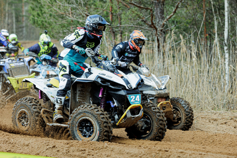 Štrodaham, Zambergam un Šahinam medaļas Latvijas čempionāta 2. posmā Cross Country