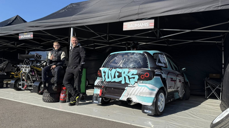 Magnuss Baumanis Baltijas čempionāta 1.posmā rallijkrosā izcīna 4.vietu Magnuss Baumanis Baltijas čempionāta 1.posmā rallijkrosā izcīna 4.vietu