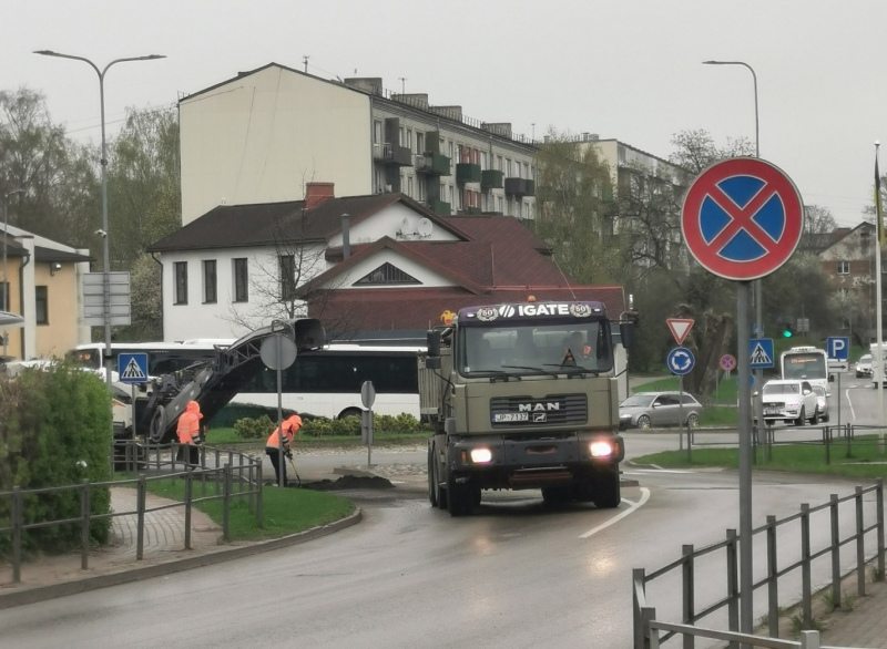 Remontdarbu dēļ uz laiku slēgts "Rimi" aplis Tukumā Remontdarbu dēļ uz laiku slēgts "Rimi" aplis Tukumā