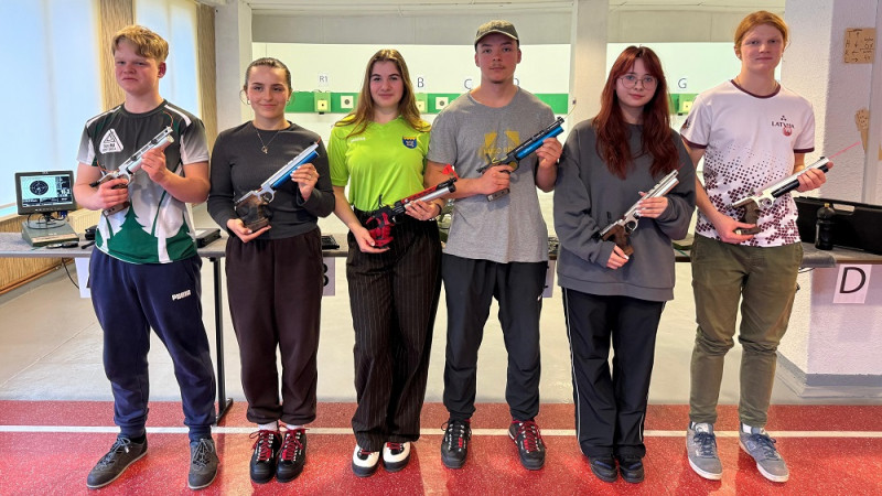 Latvijas junioru čempionātā ložu šaušanā uzvar Tukuma sporta skola Latvijas junioru čempionātā ložu šaušanā uzvar Tukuma sporta skola