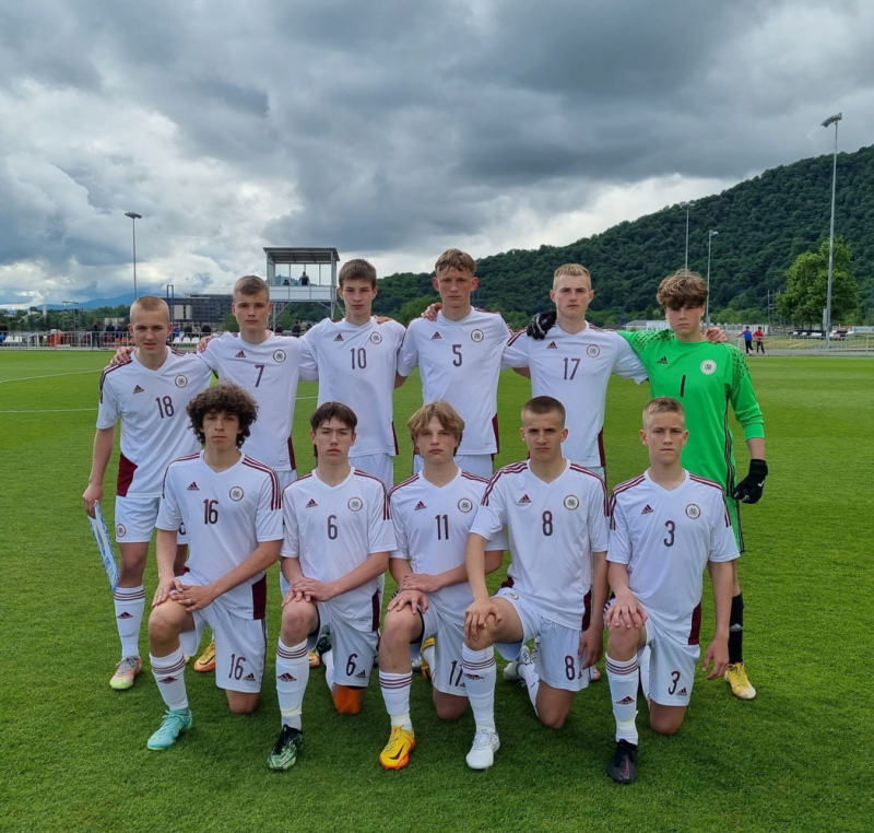 Latvijas U15 vecuma grupas futbola izlasē iekļauti trīs tukumnieki