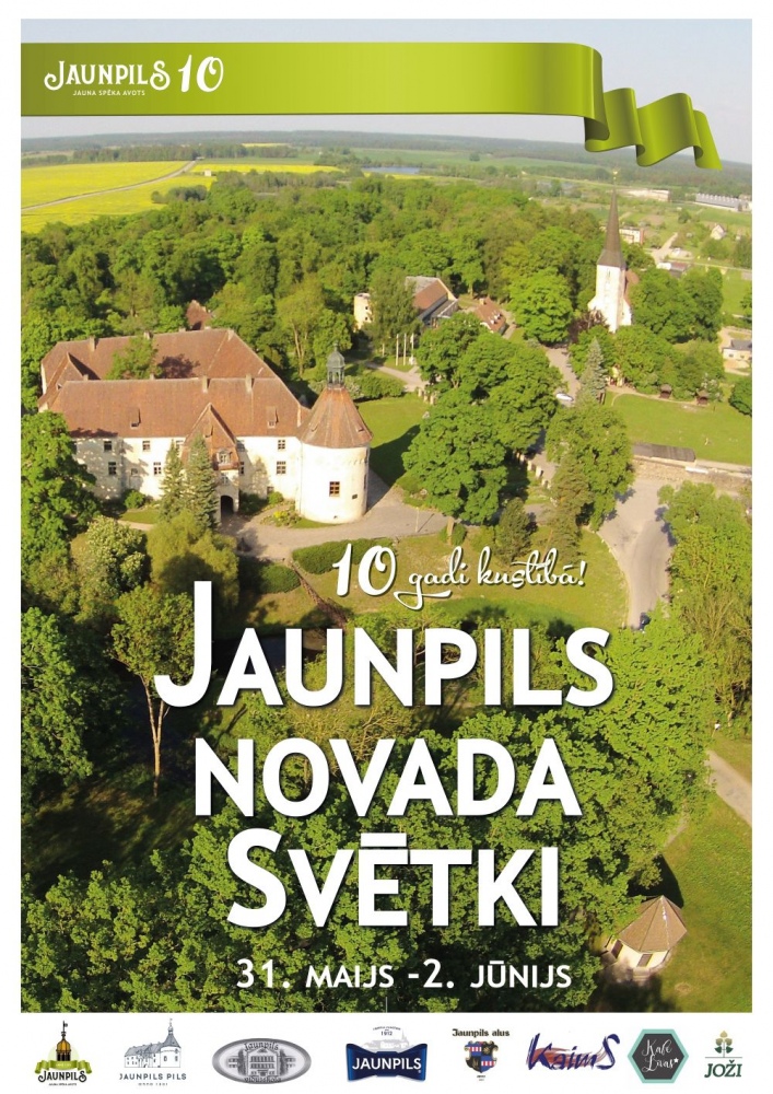 Jaunpils 10 gadu novada JUBILEJAS svētku svinības