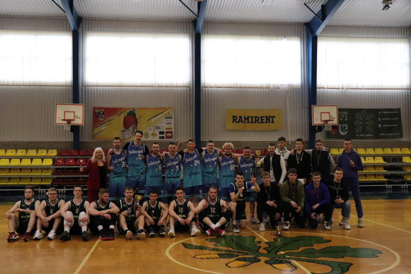 Noslēdzies Kandavas čempionāts basketbolā Noslēdzies Kandavas čempionāts basketbolā