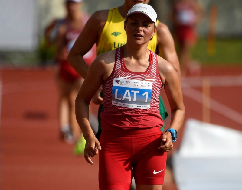 Engures novada sportiste Modra Ignate devusies uz Eiropas komandu čempionātu soļošanā