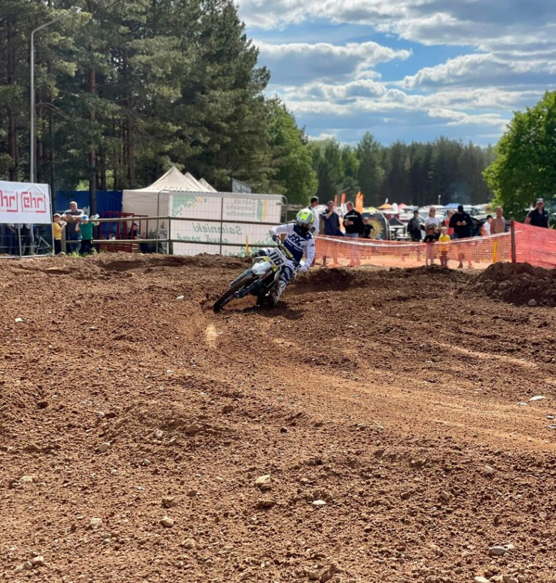 Jaunpilī aizvadīts Nacionālā kausa posms motokrosā Jaunpilī aizvadīts Nacionālā kausa posms motokrosā