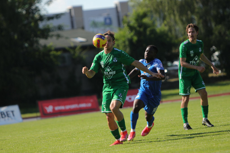 "Daugavpils" ar 1:0 uzvar Tukuma futbolistus