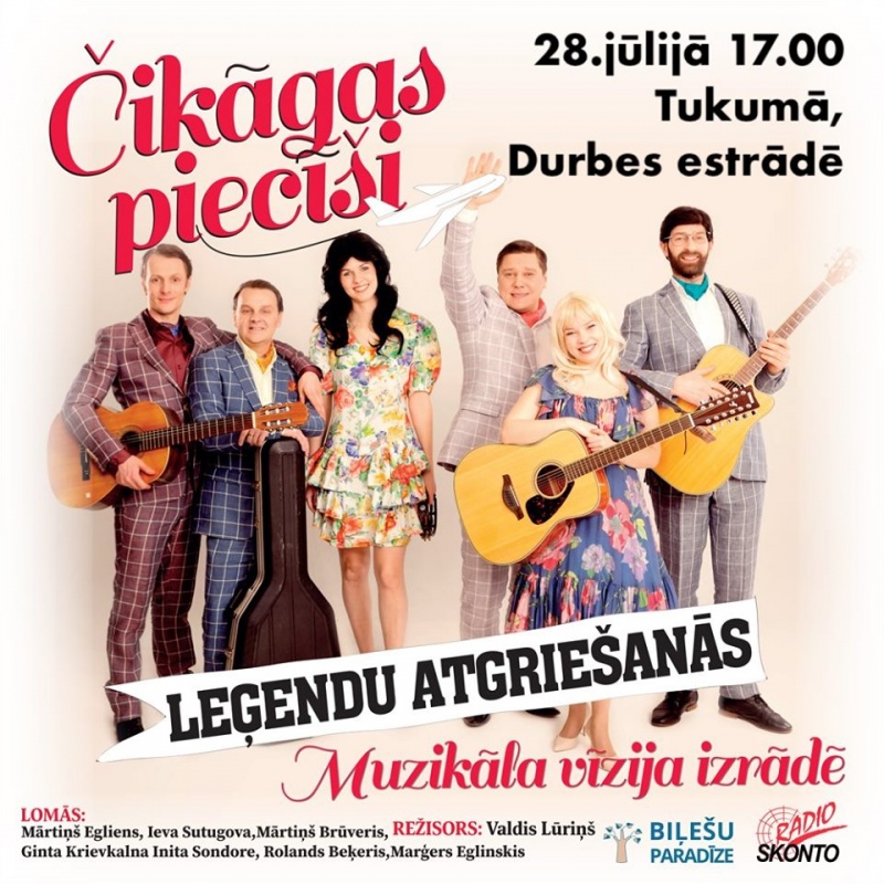 Čikāgas piecīši. Leģendu atgriešanās. Izrāde Čikāgas piecīši. Leģendu atgriešanās. Izrāde