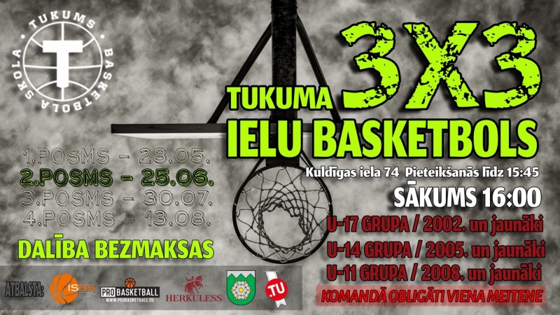 Tukuma 3x3 ielu basketbola 2.posms