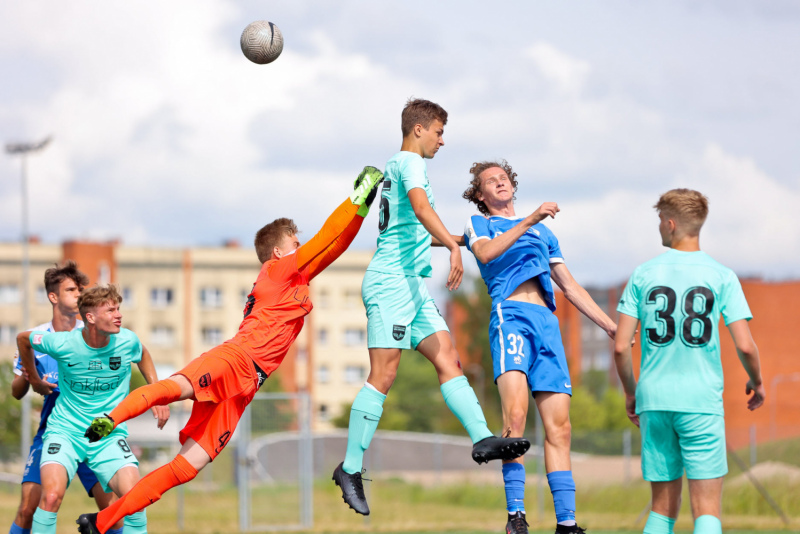 Futbolists Puzānovs Dublieru čempionātā palīdz "RFS-2" uzvarēt "Valmieru"