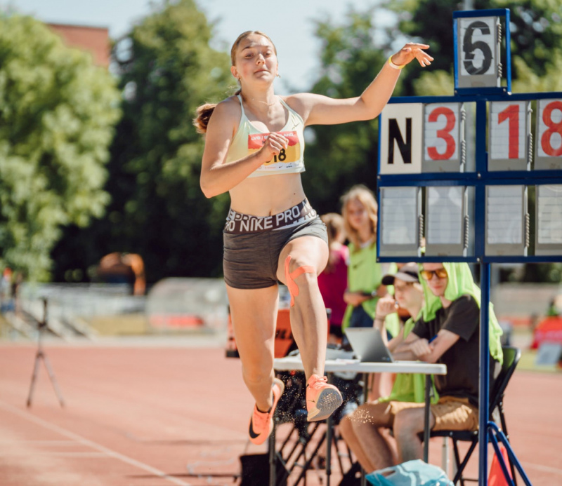 Tukuma vieglatlēti piedalījušies "Sportland" kausa 2. posma sacensībās Saldū