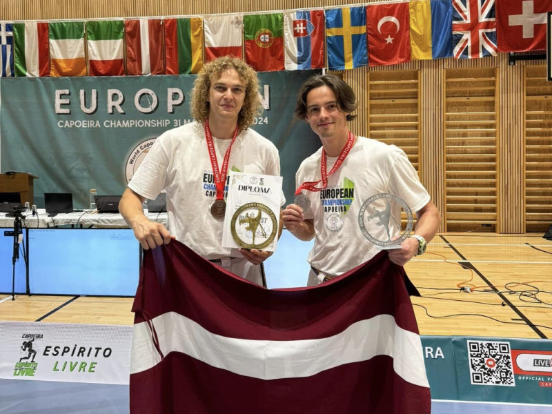 Ikvilds Eiropas čempionātā Kapueirā izcīna 2. vietu Ikvilds Eiropas čempionātā Kapueirā izcīna 2. vietu