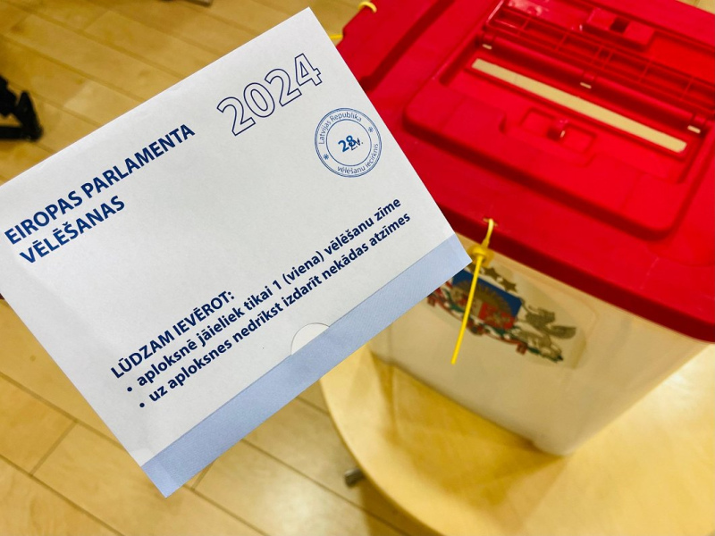 Latvijā divās iepriekšējās nobalsošanas dienās Eiropas Parlamenta vēlēšanās piedalījušies vismaz 4,1% vēlētāju Latvijā divās iepriekšējās nobalsošanas dienās Eiropas Parlamenta vēlēšanās piedalījušies vismaz 4,1% vēlētāju