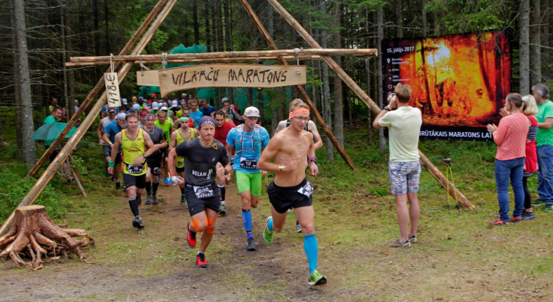 "Vilkaču maratonā" otro gadu pēc kārtas uzvar Jānis Kūms "Vilkaču maratonā" otro gadu pēc kārtas uzvar Jānis Kūms
