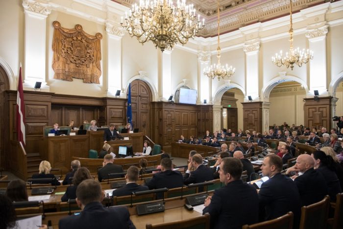 Tēriņus Saeimas izdevumiem nākamgad plāno palielināt par 2,6 miljoniem eiro Tēriņus Saeimas izdevumiem nākamgad plāno palielināt par 2,6 miljoniem eiro