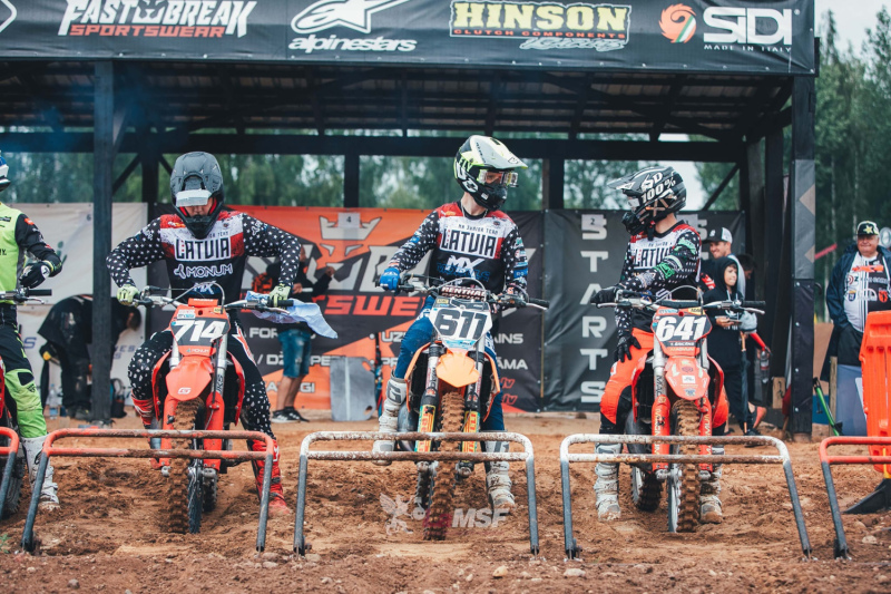 Kokins Latvijas izlases sastāvā startēs pasaules junioru čempionātā motokrosā Kokins Latvijas izlases sastāvā startēs pasaules junioru čempionātā motokrosā