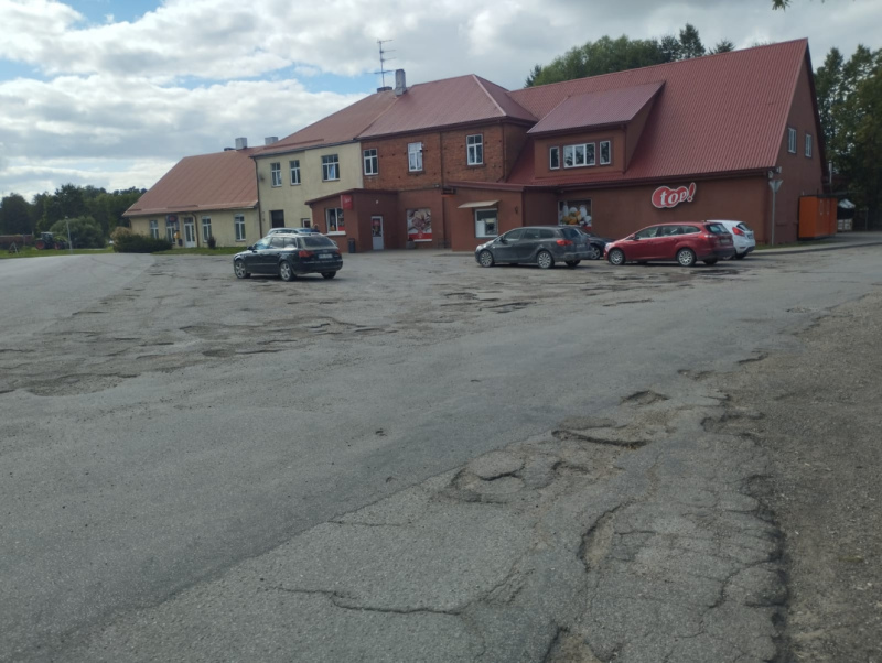 Jaunpilī notiks Pils un Sudraba ielu krustojuma seguma atjaunošana Jaunpilī notiks Pils un Sudraba ielu krustojuma seguma atjaunošana