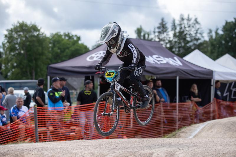 Jēkabs Kļava Vecpiebalgā uzvar “Crystal Dent” BMX LK 6. posmā