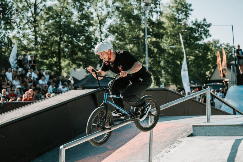 BMX braucējs Kristaps Reimanis izcīna 4.vietu "Ghetto Games" festivālā