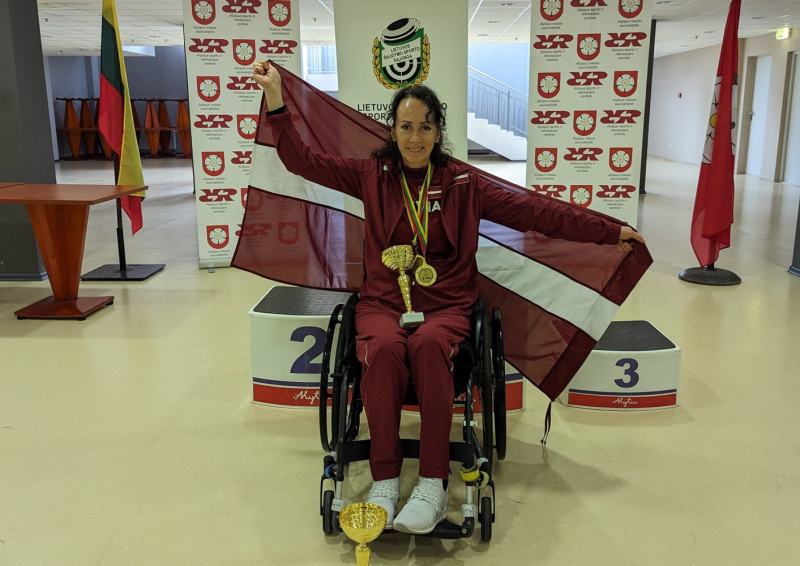 Margita Kanopka kvalificējusies Parīzes Paralimpiskajām spēlēm Margita Kanopka kvalificējusies Parīzes Paralimpiskajām spēlēm