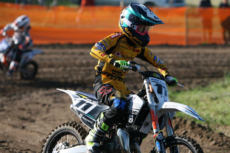 Motokrosa braucējs Markuss Kokins Kandavā izcīna 4. vietu Motokrosa braucējs Markuss Kokins Kandavā izcīna 4. vietu