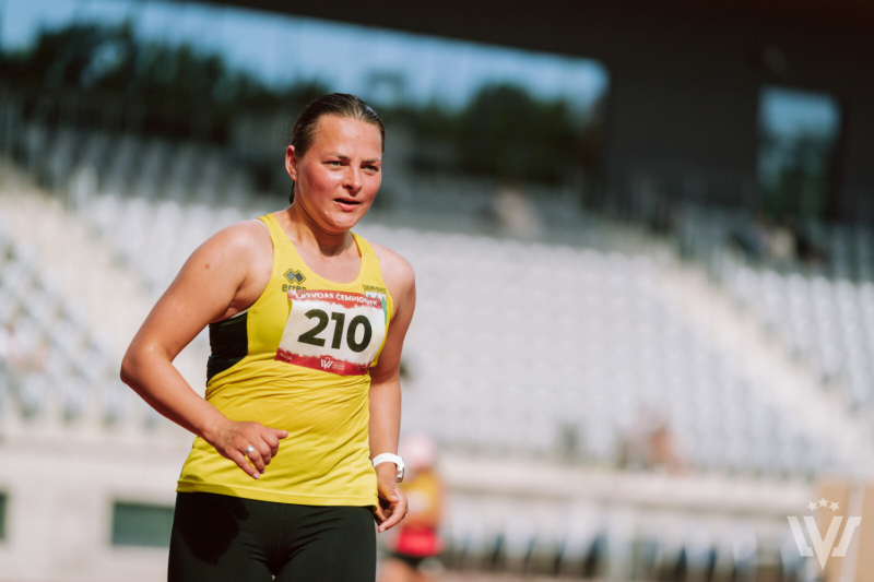 Modra Liepiņa izcīna kārtējo Latvijas čempiones titulu soļošanā Modra Liepiņa izcīna kārtējo Latvijas čempiones titulu soļošanā