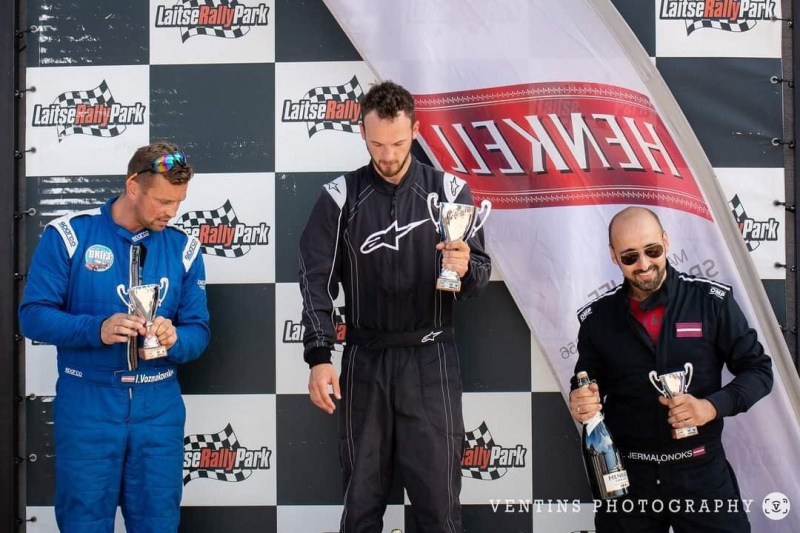 Jermaļonoks Latvijas drifta kausa 2. posmā izcīna 3. vietu Jermaļonoks Latvijas drifta kausa 2. posmā izcīna 3. vietu
