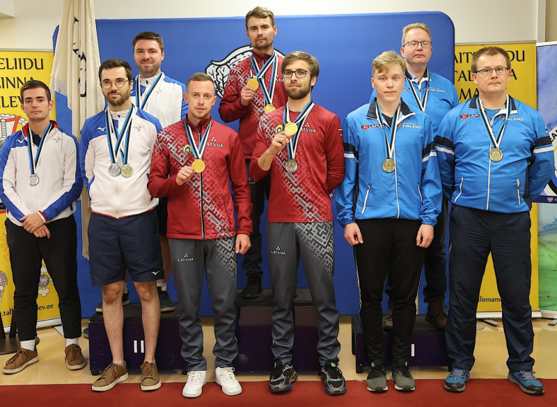Latvijas šāvēju komanda izcīna 1.vietu Lapua Eiropas kausa posmā šaušanā Latvijas šāvēju komanda izcīna 1.vietu Lapua Eiropas kausa posmā šaušanā