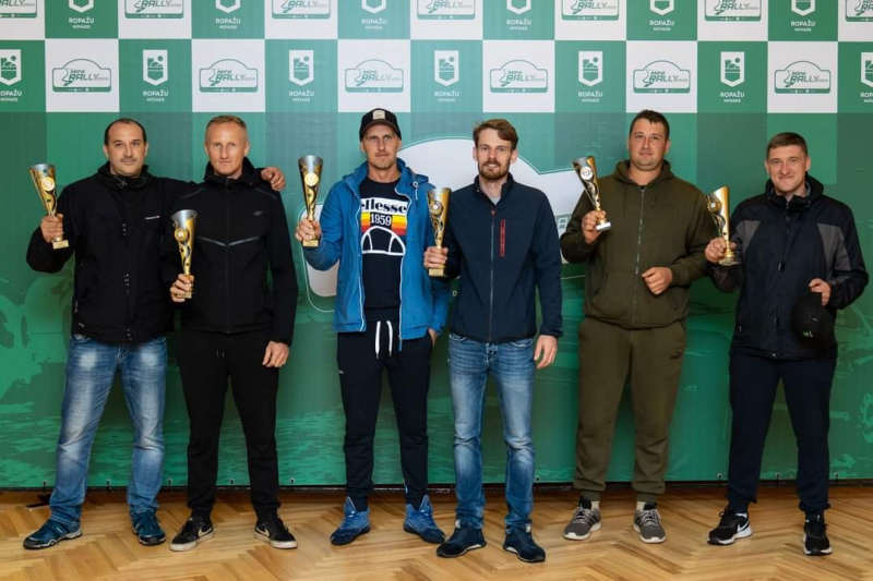 Autosportistu Gromova/Blūma un Tidera/Gabaliņas ekipāžas izcīna 2. vietas minirallijā "Ropaži 2020"