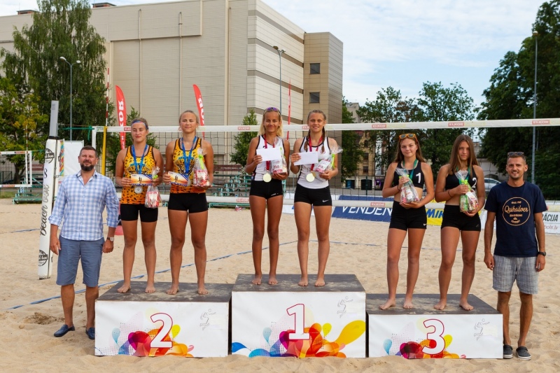 Martini izcīna Latvijas U15 čempiones titulu pludmales volejbolā Martini izcīna Latvijas U15 čempiones titulu pludmales volejbolā