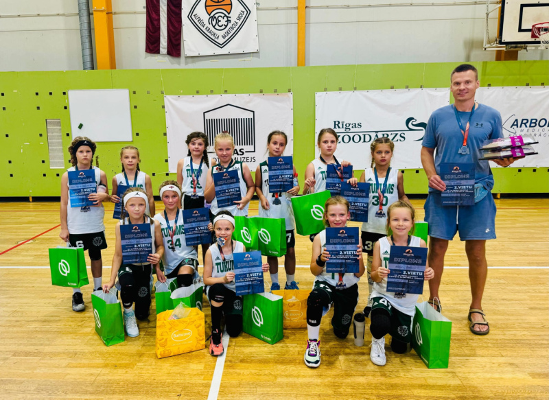Tukuma sporta skolas basketbolistes A.Kraukļa kausā U10 vecuma grupā izcīna 2.vietu Tukuma sporta skolas basketbolistes A.Kraukļa kausā U10 vecuma grupā izcīna 2.vietu