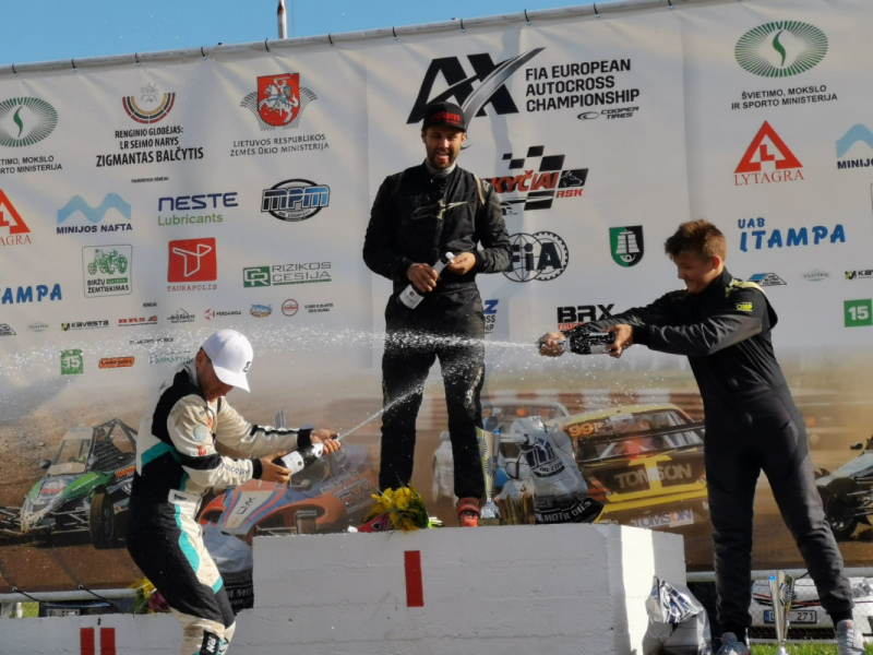 NEZ Baltijas čempionāta posmā rallijkrosā Lietuvā Jānis Baumanis izcīna uzvaru Xtreme klasē NEZ Baltijas čempionāta posmā rallijkrosā Lietuvā Jānis Baumanis izcīna uzvaru Xtreme klasē