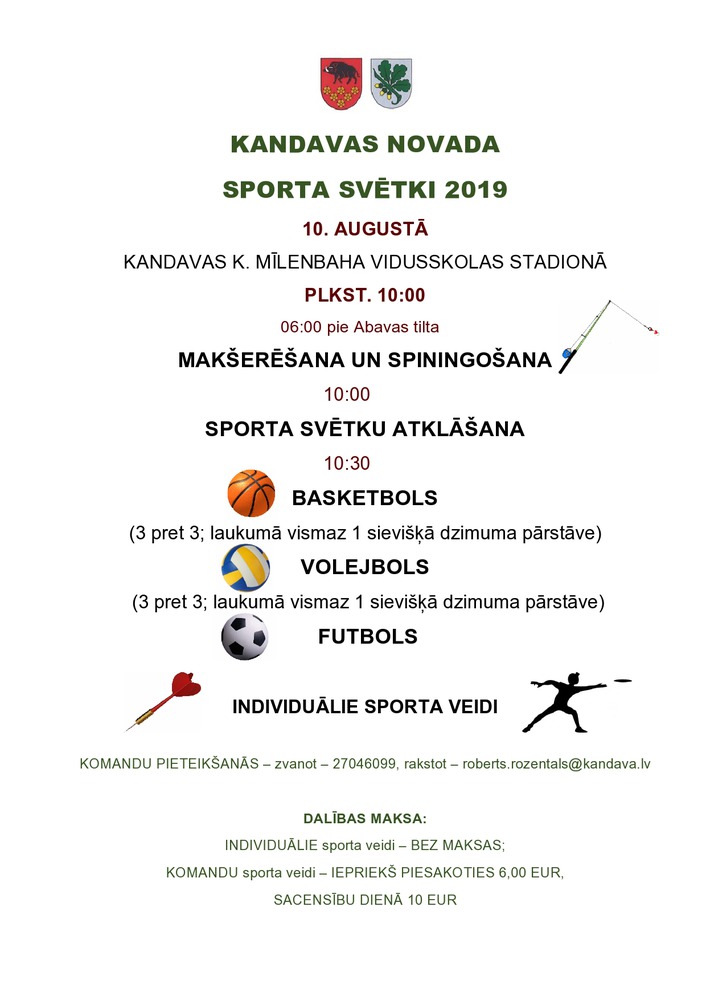 Kandavas Sporta svētki 2019