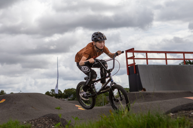 Tukumā aizvadītas aizraujošas "Pump track" sacensības Tukumā aizvadītas aizraujošas "Pump track" sacensības