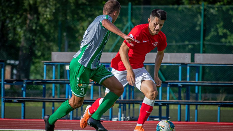 FK "Tukums 2000" piekāpjas FK "Spartaks" priekšā FK "Tukums 2000" piekāpjas FK "Spartaks" priekšā