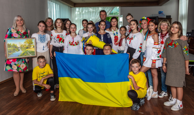 Izjumas bērni no Ukrainas gūst prieku Tukuma novadā Izjumas bērni no Ukrainas gūst prieku Tukuma novadā