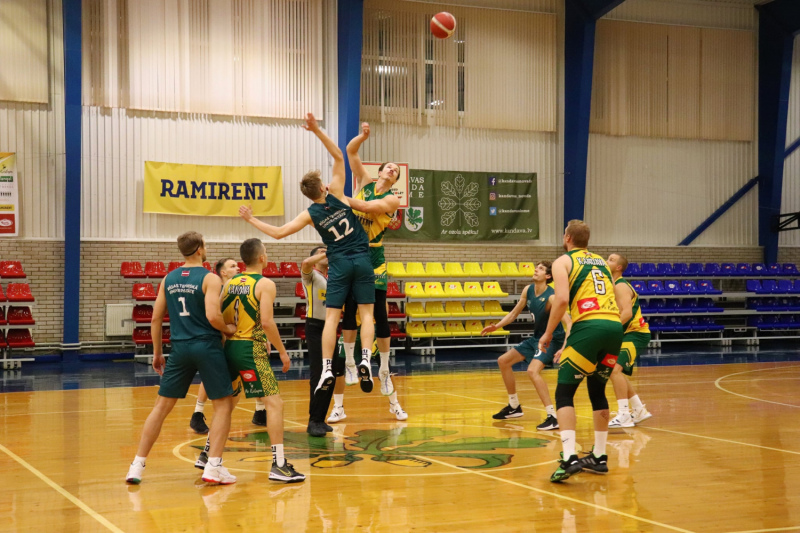 BK "Kandava/Anzāģe" jauno basketbola sezonu uzsāk ar uzvaru