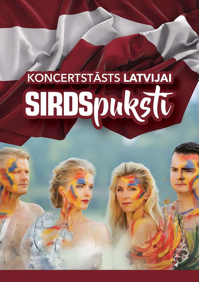 Koncertstāsts Latvijai "Sirdspuksti"