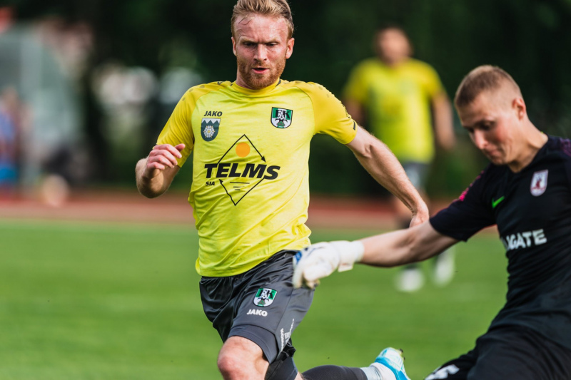 FK "Tukums 2000" Latvijas kausa izspēlē mača pēdējās sekundēs zaudē Valmierai ar 0:1