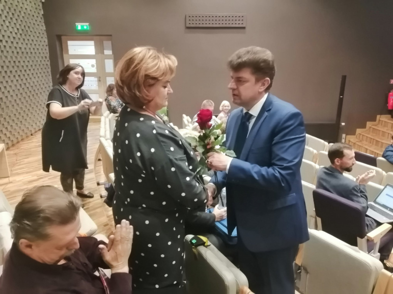 Darbu pamet ilggadējā Pūres un Jaunsātu pagastu vadītāja Santa Heimane Darbu pamet ilggadējā Pūres un Jaunsātu pagastu vadītāja Santa Heimane