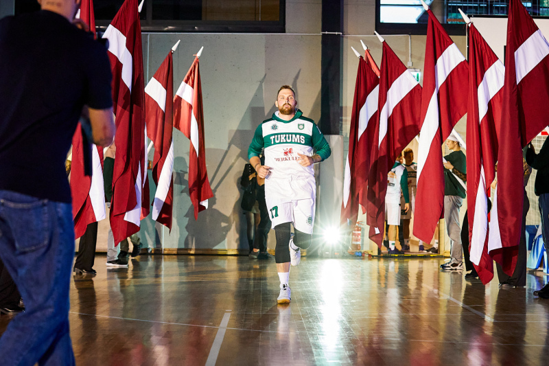 BS "Tukums/TSS" piekāpjas čempioniem BK "Jelgava" basketbolistiem