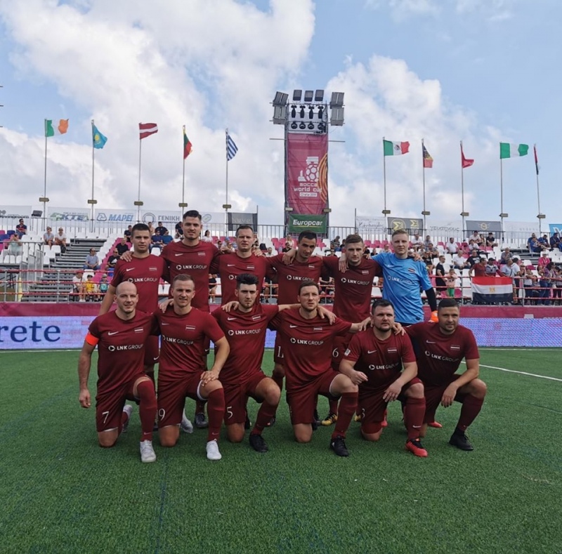 Latvijas izlasei ar Jēgeru un Šteimani sastāvā beidzies pasaules čempionāts minifutbolā Latvijas izlasei ar Jēgeru un Šteimani sastāvā beidzies pasaules čempionāts minifutbolā