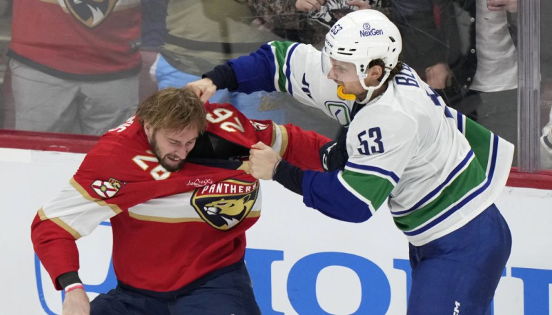 Uvis Balinskis NHL izvicina dūres ar Teodoru Bļugeru Uvis Balinskis NHL izvicina dūres ar Teodoru Bļugeru