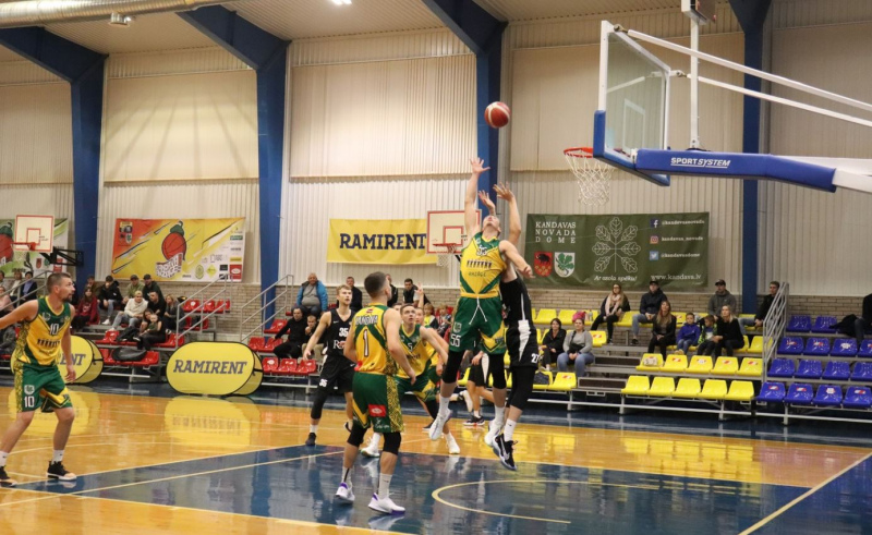 BK "Anzāģe/Kandava" jauno basketbola sezonu sāk ar uzvaru pār RSU